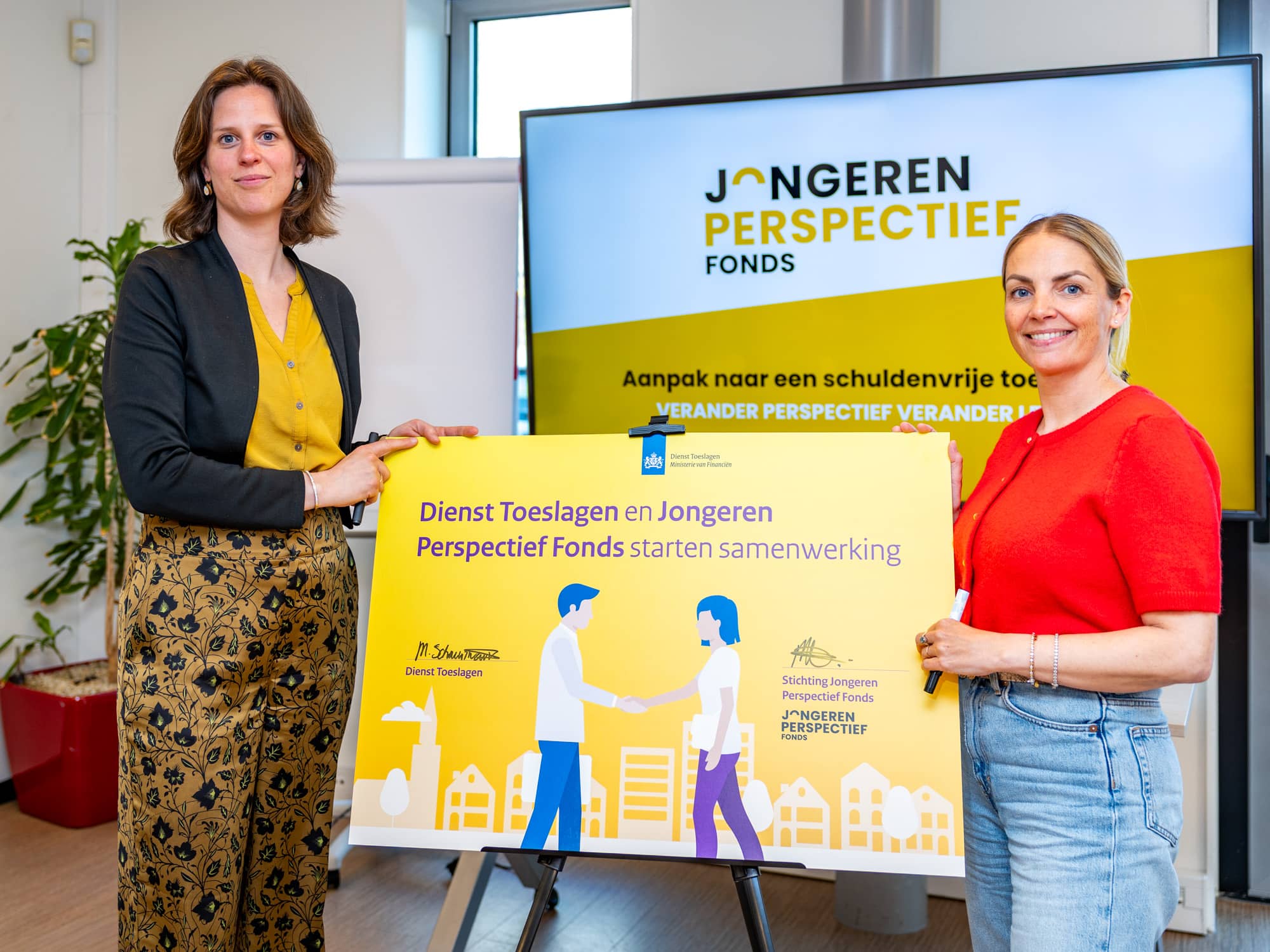 Ondertekening van de samenwerkingsovereenkomst